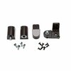 Global Door Controls Pitco Style 3/4 in. Left Hand Offset Door Pivot Hinge Set for Adams Rite Type Storefront Door in Duronodic TH1114KM-LH-DU